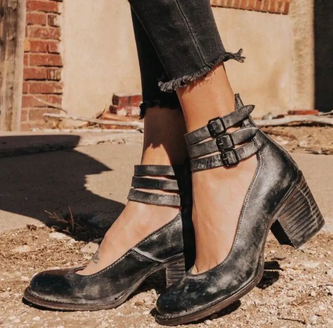 Aniek - Absatzschuhe im Vintage-Stil